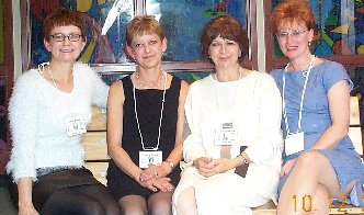 Terry Bayne, Tracey Bayne, Judy Doucette, Carola Dovbniak (Becker)