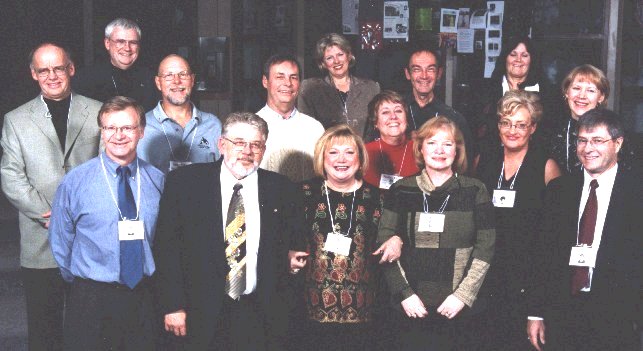 Back row - Hugh, Maria, Susan, Mid - Wolfgang, Lorne, Fred, Pauline, Greg, Pat F, Eunice Front- Colin, Terry, Vi, Pat C, Richard